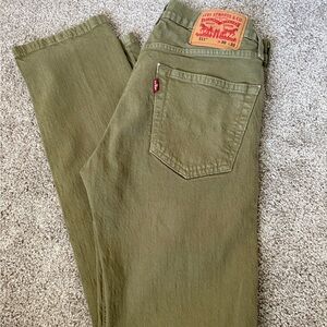Levi's Men's Jeans in Olive